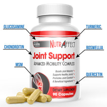 Nutraffect Joint Support Supplement with Glucosamine Chondroitin, Turmeric, Boswellia & MSM - 90 Capsules